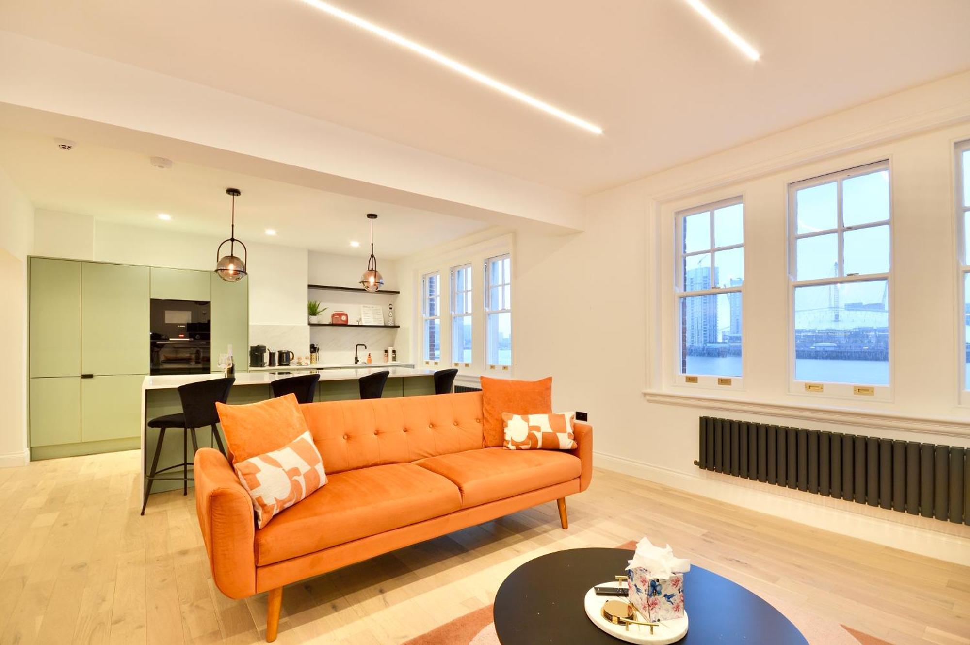 לונדון Newly Refurbished W/ River Views מראה חיצוני תמונה